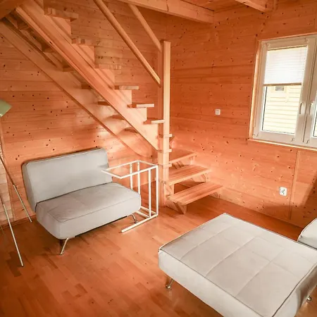 Деревянный коттедж Ptasie Radio