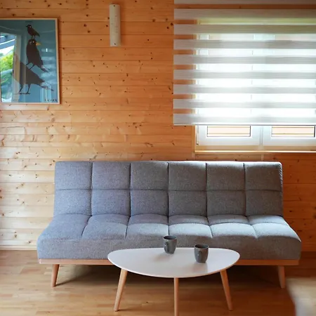 Деревянный коттедж Ptasie Radio