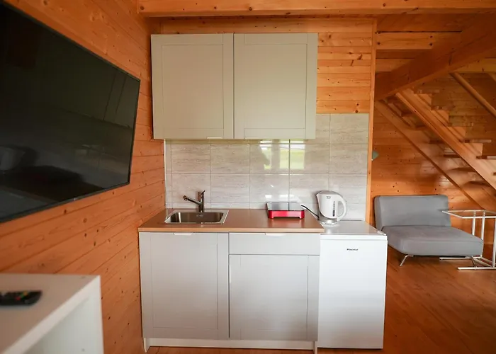 Деревянный коттедж Ptasie Radio *